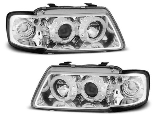 LAMPE FAROVI ANGEL EYES AUDI A3 8L 96-00 KROM LAMPE FAROVI ANGEL EYES AUDI A3 8L 96-00 KROM
