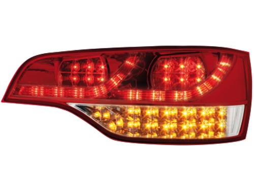 LAMPE FAROVI  ZADNJA LED AUDI Q7 06-09 RED/CRYSTAL