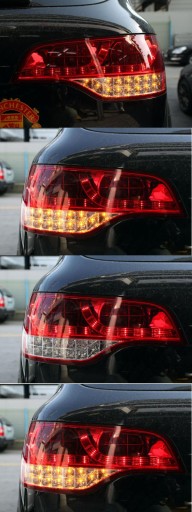 LAMPE FAROVI  ZADNJA LED AUDI Q7 06-09 RED/CRYSTAL