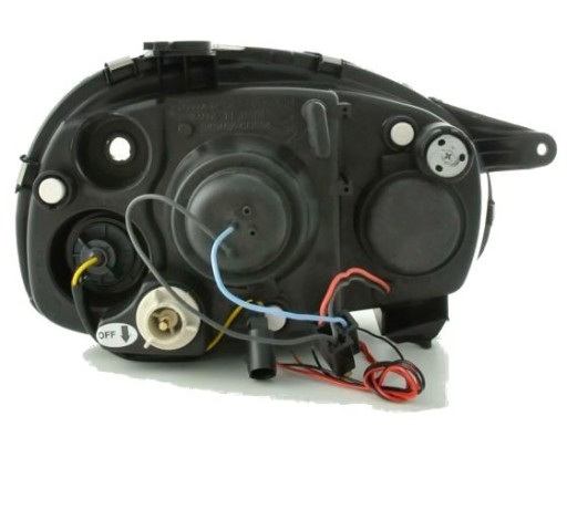 LAMPE FAROVI ANGEL EYES OPEL CORSA B 93-00 BLACK