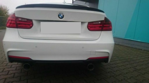 DIFUZOR BLACK GLOSSY BMW F30 F31 335I 335D -O---O-