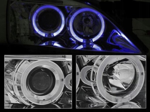 LAMPE FAROVI P. ANGEL EYES FORD MONDEO MK3 00-07 KROM