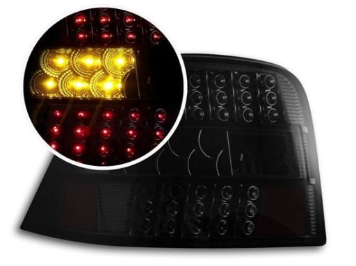 LAMPE FAROVI ZADNJA LED VW GOLF 4 98-04 BLACK VOLANA LAMPE FAROVI ZADNJA LED VW GOLF 4 98-04 BLACK VOLANA