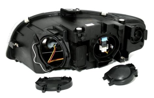LAMPE FAROVI  PREDNJI AUDI A4 B7 05-08 BLACK EE