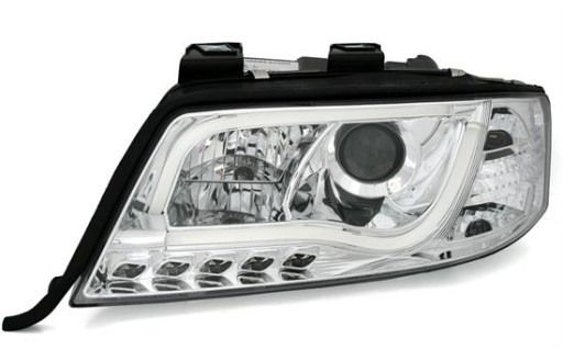 LAMPE FAROVI  PREDNJI AUDI A6 97-01 KROM TFL LIGHT BAR