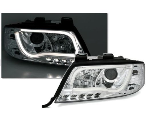 LAMPE FAROVI  PREDNJI AUDI A6 97-01 KROM TFL LIGHT BAR