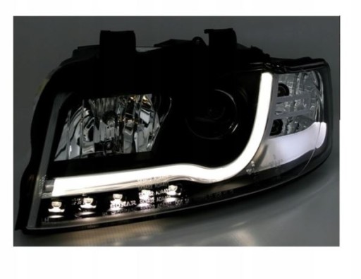 LAMPE FAROVI AUDI A4 10.00-10.04 TUBE LIGHTS BLACK TRU DR
