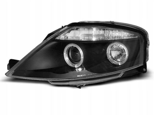 LAMPE FAROVI  PREDNJI CITROEN C3 03.02-09 ANGEL EYES BLCK