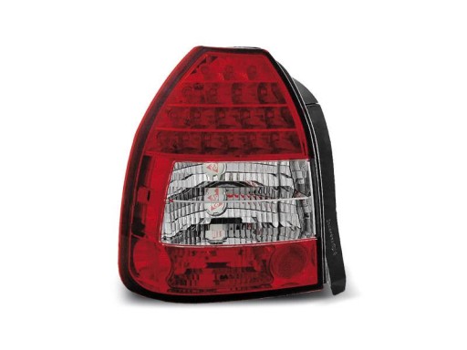 LAMPE FAROVI  ZADNJA HONDA CIVIC 09.95-02.01 (MODEL SA 3 VRATA) RED WHITE L