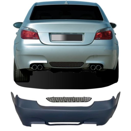 BRANIK ZADNJI BMW E60 03-07 LOOK M5 - DWIE WERSJE