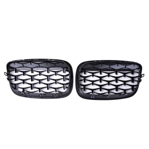 MASKA BMW X5 E70 X6 E71 07-14 BLACK CHROME DIAMOND