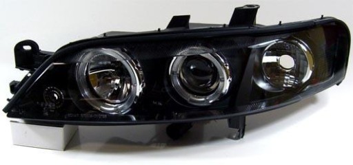LAMPE FAROVI P. ANGEL EYES OPEL VECTRA B 95-98 CRNE