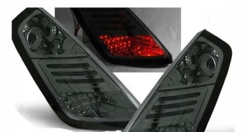 LAMPE FAROVI LED FIAT GRANDE PUNTO 05-09 SMOKE
