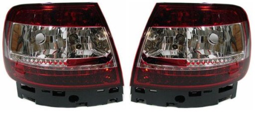 LAMPE FAROVI  ZADNJA LED AUDI A4 94-00 RED WHITE