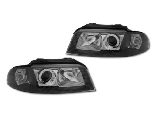 LAMPE FAROVI AUDI A4 B5 FACELIFT 1/99-11/00 CRNE