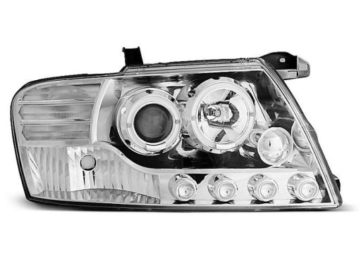 LAMPE FAROVI MITSUBISHI PAJERO V60 00-06 ANGEL EYES KROM LAMPE FAROVI MITSUBISHI PAJERO V60 00-06 ANGEL EYES KROM