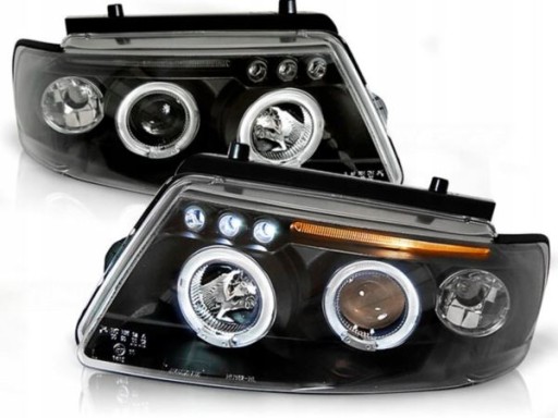 LAMPE FAROVI P. ANGEL EYES VW PASSAT B5 96-00 CRNE