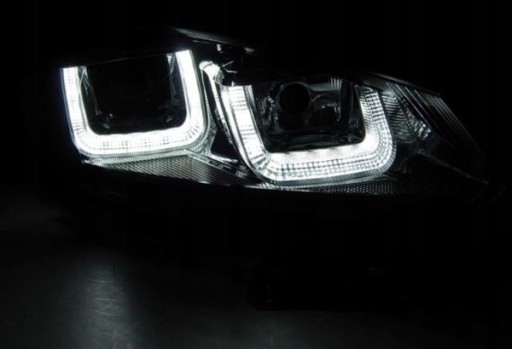 LAMPE FAROVI  PREDNJI VW GOLF 6 08-12 U-TYPE BLACK