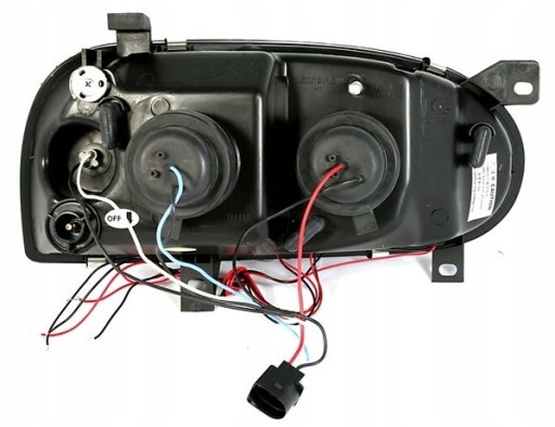 LAMPE FAROVI ANGEL EYES VW GOLF 3 91-97 BLACK