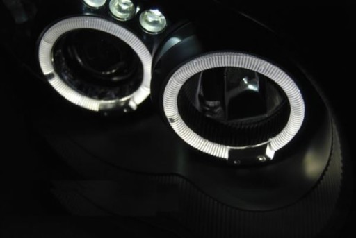 LAMPE FAROVI SUBARU IMPREZA II GD 03-05 ANGEL EYES BLACK