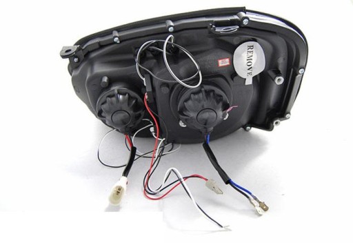 LAMPE FAROVI SUBARU IMPREZA II GD 03-05 ANGEL EYES BLACK