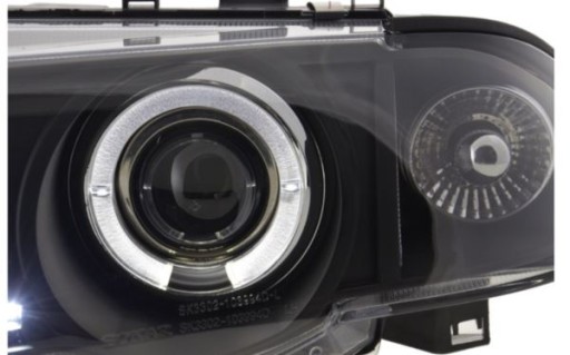 LAMPE FAROVI BMW E46 05.98-08.01 ANGEL EYES BLACK LAMPE FAROVI BMW E46 05.98-08.01 ANGEL EYES BLACK