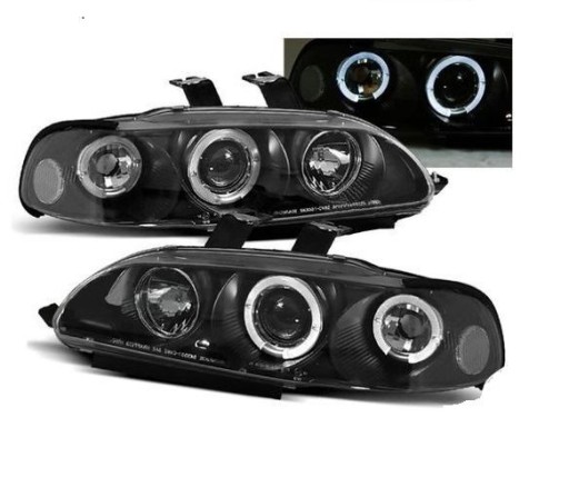 LAMPE FAROVI  PREDNJI HONDA CIVIC 09.91-08.95 4D ANGEL BL