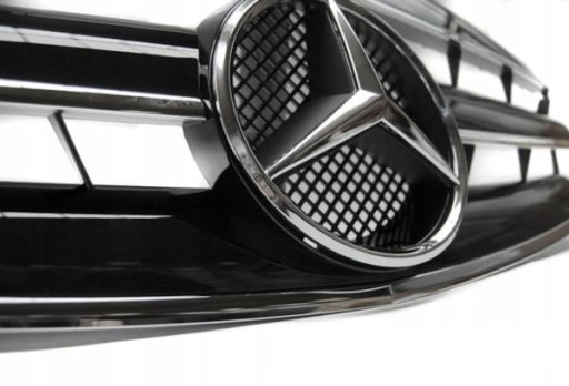 MASKA MERCEDES W221 05-09 CL STYLE BLACK CHROME