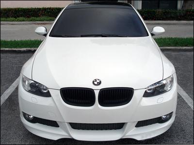 MASKA PREDNJI BMW E90/E91 09- BLACK MATT