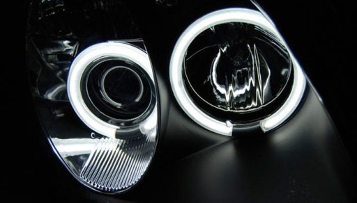 MERCEDES R170 SLK 04.96-04 ANGEL EYES CCFL BLACK