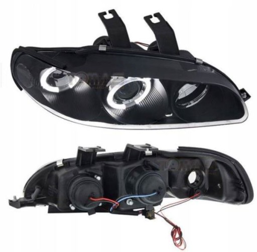 LAMPE FAROVI ANGEL EYES HONDA CIVIC 91-95 2/3 D BLACK