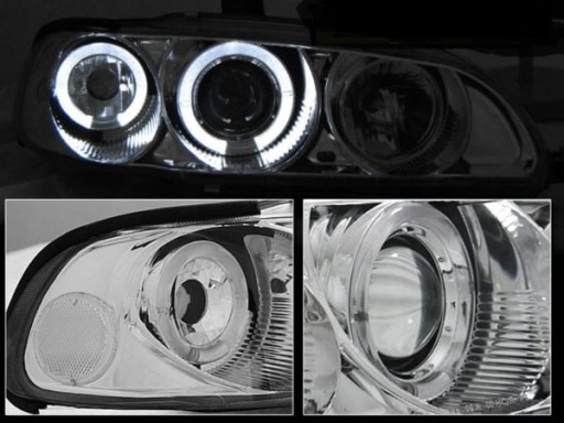 LAMPE FAROVI  NOVI HONDA CIVIC 5 91-95 2D/3D CHROME