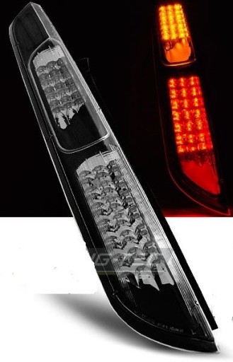 LAMPE FAROVI FORD FOCUS MK2 08-10 HATCHBACK (OBIČNI) BLACK LED