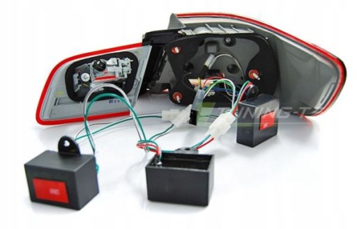 LAMPE FAROVI BMW E92 09.06-03.10 RED SMOKE LED BAR