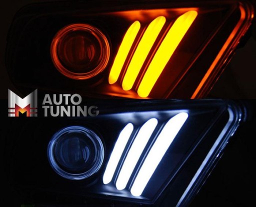 LAMPE FAROVI FORD MUSTANG V 10-13 TUBE LIGHT CHROME