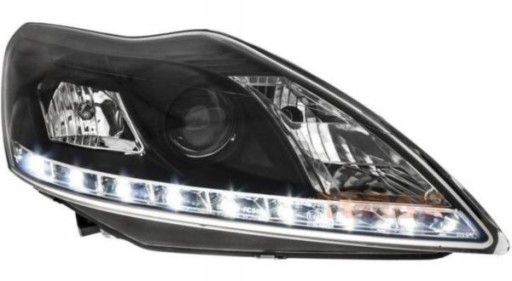 LAMPE FAROVI FORD FOCUS II 02.08-10 DAYLIGHT BLACK