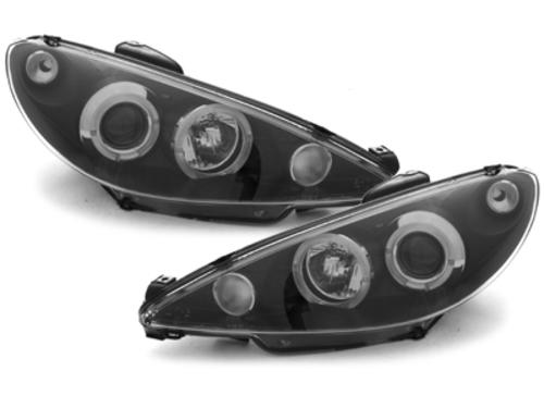 LAMPE FAROVI ANGEL EYES PEUGEOT 206 02- BLACK