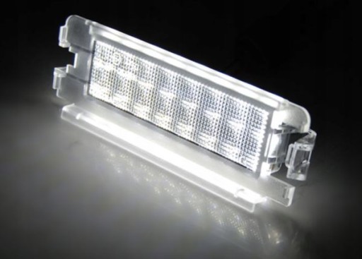 OSVIJETLJENJE TABLICE LED DACIA LOGAN SANDERO CLIO