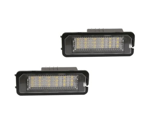 DUPLI / 2 KOMADA TAB. REGISTRACIJE VW GOLF IV V PASSAT B6 CC EOS LED