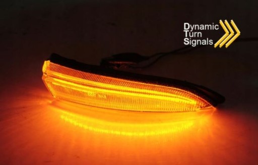 ŽMIGAVCI DYNAMICZNE LED FORD FIESTA MK7