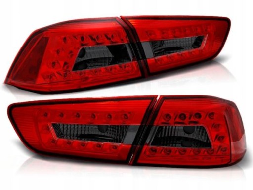 LAMPE FAROVI MITSUBISHI LANCER 8 LIMUZINA / 08-11 RED SMOK LED LAMPE FAROVI MITSUBISHI LANCER 8 LIMUZINA / 08-11 RED SMOK LED