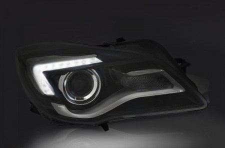 LAMPE FAROVI  PREDNJI OPEL INSIGNIA 13-17 BLACK LED