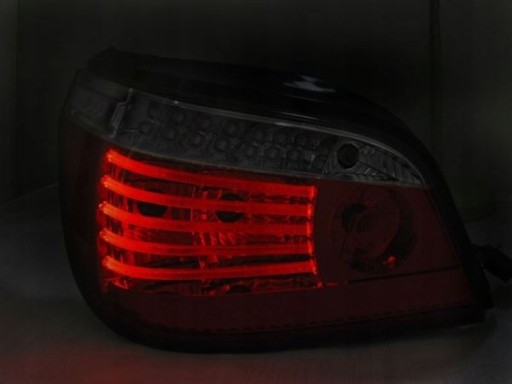 BMW E60 LCI 03.07-12.09 RED SMOKE LED SEQ