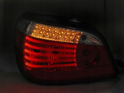 BMW E60 LCI 03.07-12.09 RED SMOKE LED SEQ