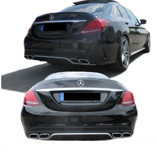 BODY KIT MERCEDES W205 LOOK AMG C63 14-18