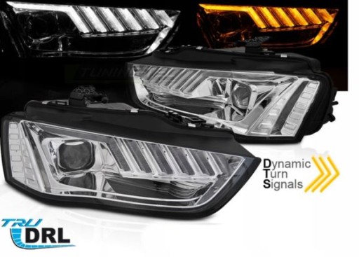 FAROVI XENONOWE CHROME LED ZA AUDI A4 B8 12-15 FAROVI XENONOWE CHROME LED ZA AUDI A4 B8 12-15
