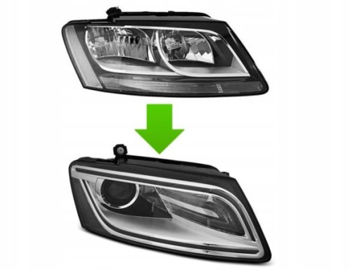 LAMPE FAROVI  PREDNJI TRUE DRL CHROME ZA AUDI Q5 12-17