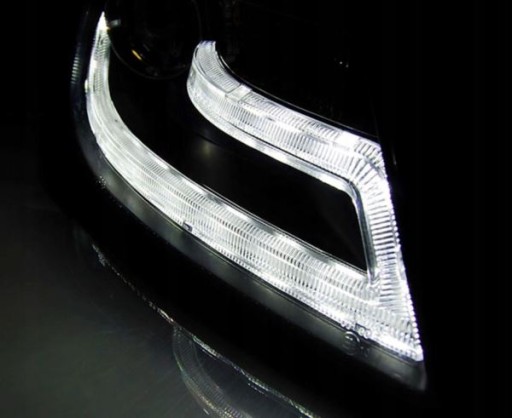LAMPE FAROVI AUDI A4 B8 04.08-11 TRU DRL BLACK HID XENON