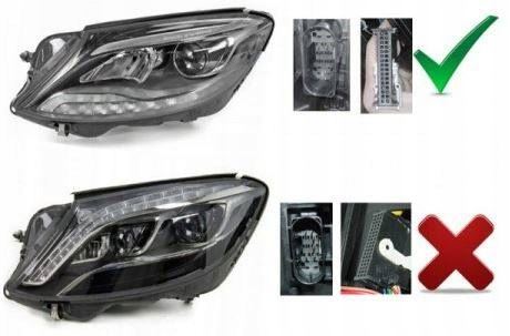 LAMPE FAROVI MERCEDES W222 13-17 HEADLIGHTS LED BLACK