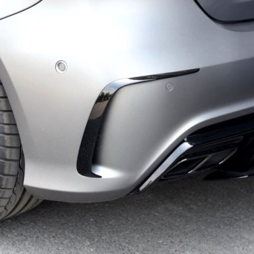 AERO FLAPS LOOK AMG MERCEDES W176 BLACK ZADNJI